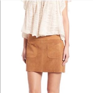 Free People Suede Mini